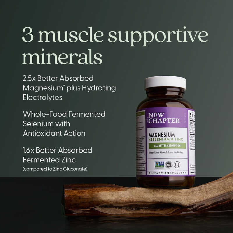 Magnesium + Selenium & Zinc, 30 Vegan Tablets