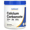 Carbonato de Cálcio, Sem Sabor, 500 g (1,1 lb)