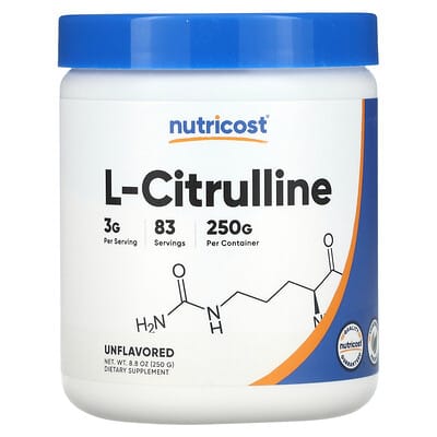 Nutricost, L-Citrulline, Original, 8.8 oz (250 g)