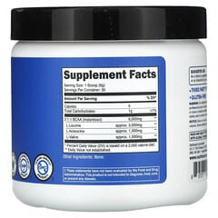 Nutricost, Performance, BCAA, Unflavored, 6.3 oz (180 g)