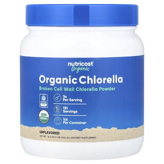 Nutricost, Organic Chlorella Powder, Unflavored , 16 oz (454 g)