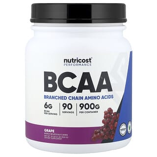 Nutricost, Performance, BCAA, Uva`` 900 g (2 lb)