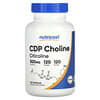 CDP Choline, цитиколин, 300 мг, 120 капсул