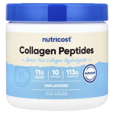 Nutricost, Grass-Fed Collagen, Original, 4 oz (113 g)