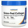 Grass-Fed Collagen, Unflavored, 4 oz (113 g)