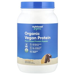 Nutricost, Organic Vegan Protein, Chocolate PB, 2 lb (907 g)