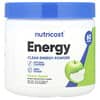 Nutricost, Energy, 클린 에너지 분말, 그린 애플, 306g(10.9oz)