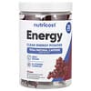 Nutricost, Energy, 클린 에너지 파우더, 포도, 스틱팩 20개, 개당 5g(0.18oz)