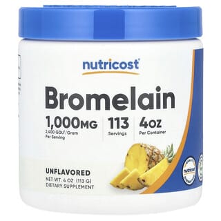 Nutricost, Bromelain, Unflavored , 4 oz (113 g)
