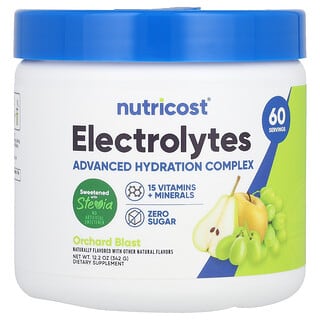 Nutricost, Electrolytes, Orchard Blast, 12.2 oz (342 g)