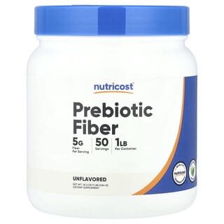 Nutricost, Fibres prébiotiques, Non aromatisées, 454 g