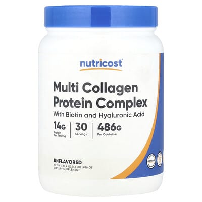 Nutricost, Multi-Collagen Complex, Original, 1.1 lb (486 g)