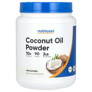 Nutricost, Coconut Oil Powder, Unflavored , 2 lb (907 g)