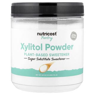 Nutricost, Pantry, Xylitol Powder, Plant-Based Sweetener, 2.5 lb (1,134 g)