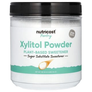 Nutricost, Pantry, Xylitol Powder, Plant-Based Sweetener, Xylitolpulver, pflanzlicher Süßstoff, 1.134 g (2,5 lb.)