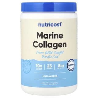 Nutricost, Морской коллаген из дикой рыбы, без добавок, 227 г (8,1 унции)
