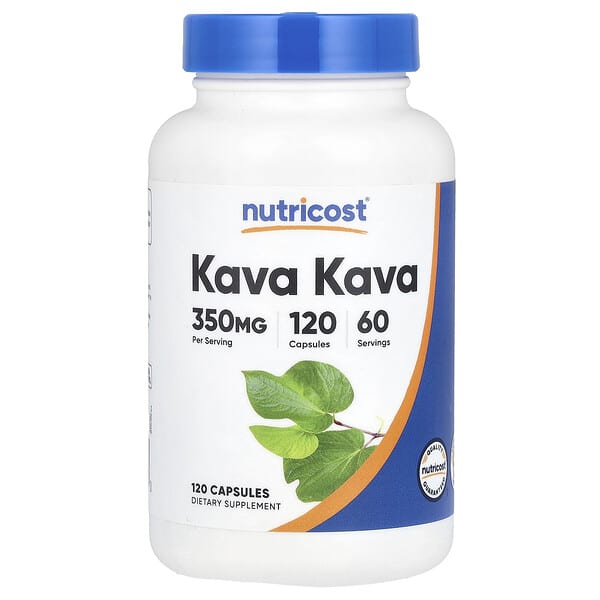 Nutricost, Kava Kava, 350 mg, 120 Capsules (175 mg per Capsule) — product photo 1
