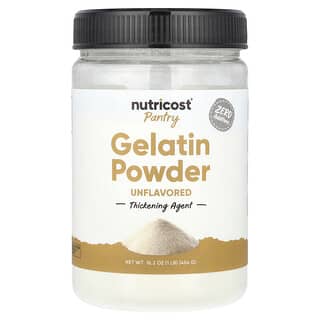 Nutricost, Pantry, Gelatin Powder, Unflavored, 16.2 oz (454 g)