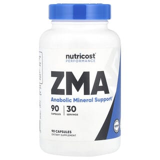 Nutricost, Performance, ZMA, 90 capsules