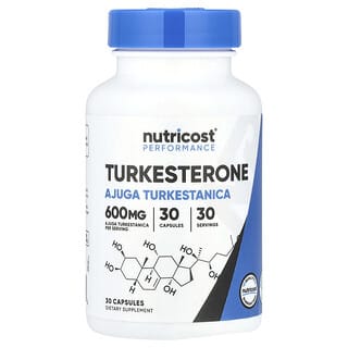 Nutricost, Performance, Turkesterone, 30 Capsules