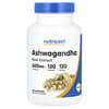 Extrait de racine d'ashwagandha, 600 mg, 120 capsules
