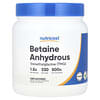 Nutricost, Betaine Anhydrous, Unflavoured, 17.9 oz (500 g)