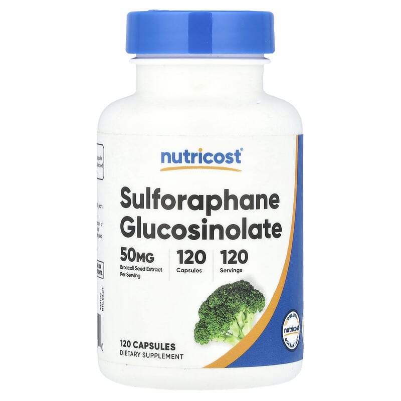 Sulforaphane Glucosinolate , 50 mg, 120 Capsules