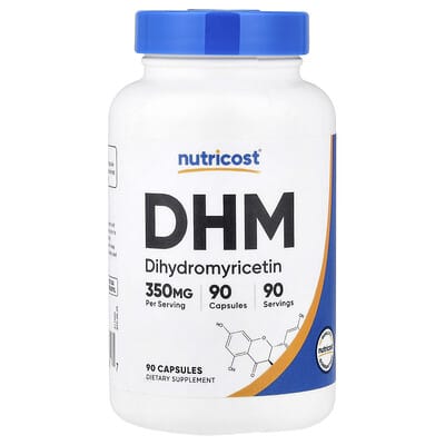 Nutricost, Dihydromyricetin (DHM), 350 mg, 90 Capsules