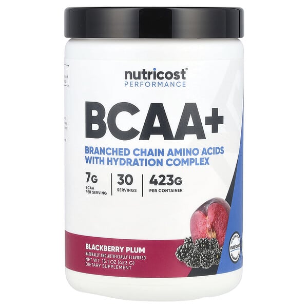 Performance, BCAA+, Blackberry Plum, 15.1 oz (423 g)