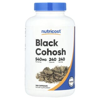 Nutricost, Black Cohosh, 540 mg, 240 Capsules