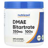 DMAE Bitartrate, Unflavored, DMAE-Bitartrat, geschmacksneutral, 100 g (3,6 oz.)