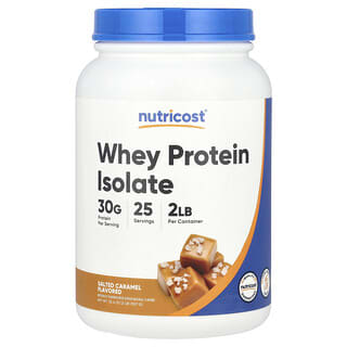 Nutricost, Whey Protein Isolate, Salted Caramel, 2 lb (907 g)