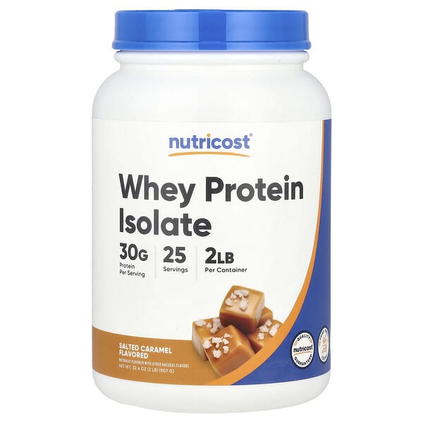 Whey Protein Isolate, Salted Caramel, 2 lb (907 g)