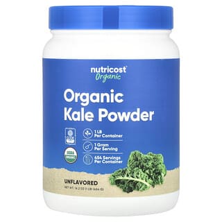 Nutricost, Organic Kale Powder, Unflavored, 16.2 oz (454 g)