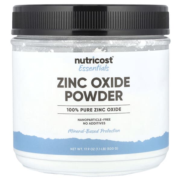 Nutricost, Essential, Óxido de Zinco em Pó, 500 g (17,9 oz)