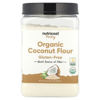 Nutricost, Pantry, Organic Coconut Flour, 32.4 oz (907 g)