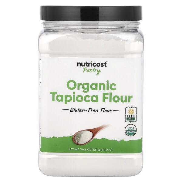 Nutricost, Pantry, Organic Tapioca Flour, 40.5 oz (1,134 g)