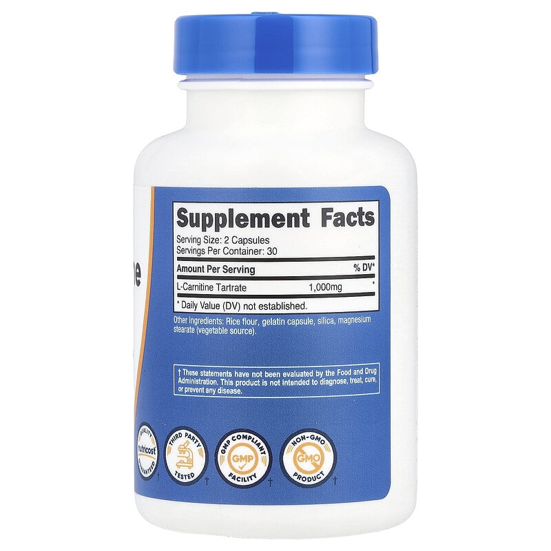 tartrato l carnitina PROSUPPS L-Carnitine 1500 Stimulant Free Liquid Shots for Men and Women main image 0
