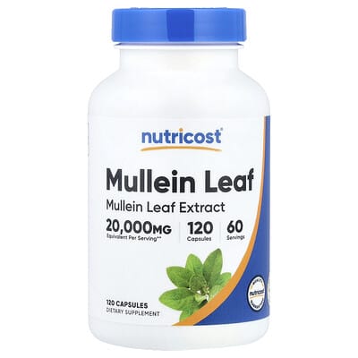 Nutricost, Olive Leaf, 120 Capsules (500 mg per capsule)