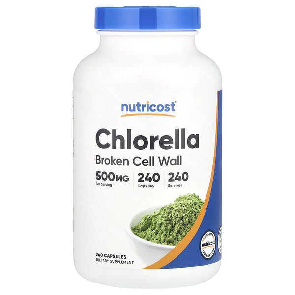 Chlorella, 500 mg, 240 Capsules