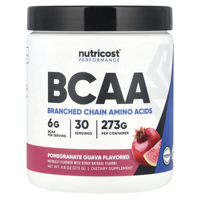 Nutricost, Performance Boost, BCAAs, Pomegranate Guava, 9.8 oz (273 g)