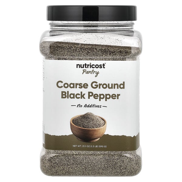 Nutricost, 팬트리, 굵은후추, 590g(21.1oz)