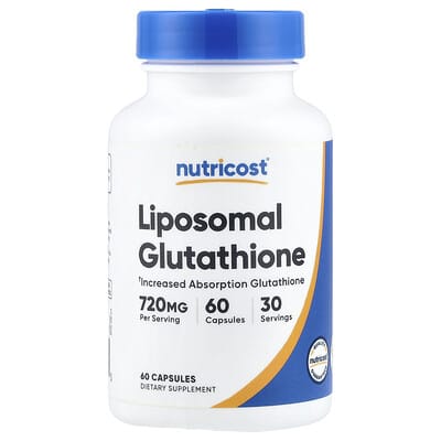 Nutricost, Liposomal Glutathione, 60 Capsules (360 mg Each)