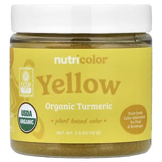 Nutricost, Nutricolor Yellow Organic Turmeric 70 g