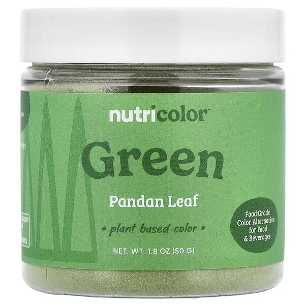 Nutricost, Nutricolor™, Green Pandan Leaf, 1.8 oz (50 g)