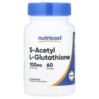 نوتريكوست‏, S-Acetyl L-Glutathione, 100 mg, 60 Capsules