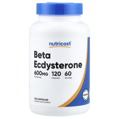 Nutricost, Beta-Ecdysterone, 120 Capsules (300 mg per capsule)