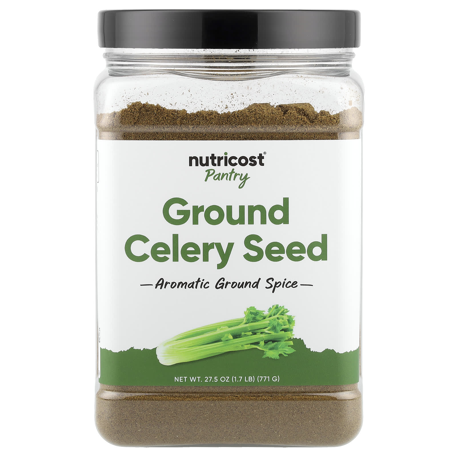 Nutricost, Pantry, молотые семена сельдерея, 771 г (27,5 унции)