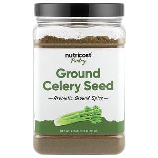 Nutricost, Pantry, Ground Celery Seed, 27.5 oz (771 g)