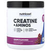 Nutricost, Performance, Creatine + Aminos, Grape, 13.3 oz (372 g)